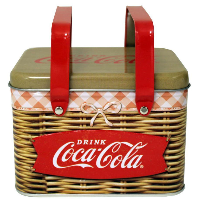 Coke Tin Picnic Basket - crazydecor