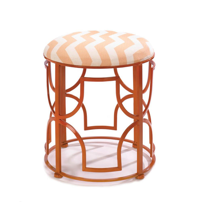 Chic Chevron Stool - crazydecor