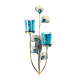 Peacock Plume Wall Sconce - crazydecor