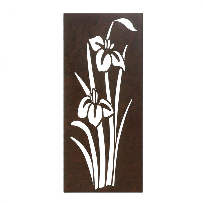 Iris In Bloom Wall Art - crazydecor