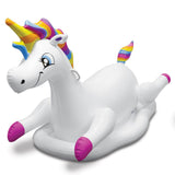 Giant Unicorn Inflatable Pool Float - crazydecor