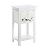 Fleur De Lis Side Table - crazydecor