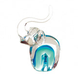 Art Glass Elephant Figurine - crazydecor