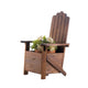 Wooden Adirondack Chair Planter - DreamyDecor