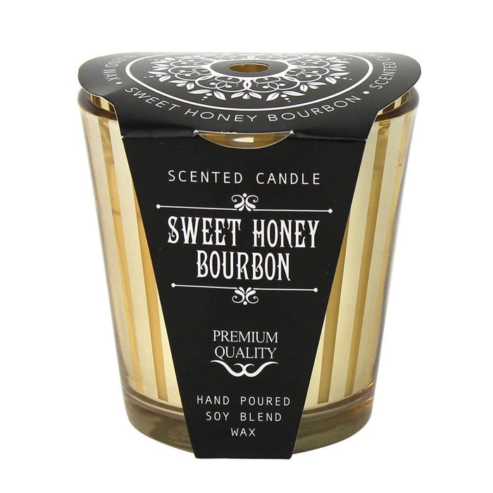 Sweet Honey Bourbon Scented Candle - crazydecor