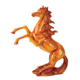 Faux Wooden Horse Statue - crazydecor