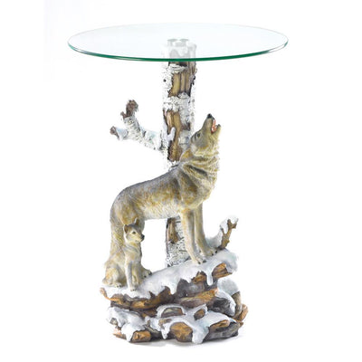 Wolf Accent Table - DreamyDecor