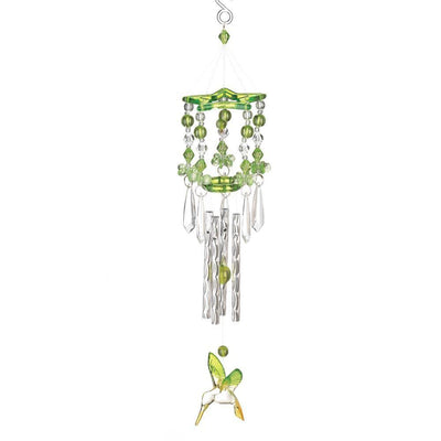 Green Hummingbird Chime - crazydecor