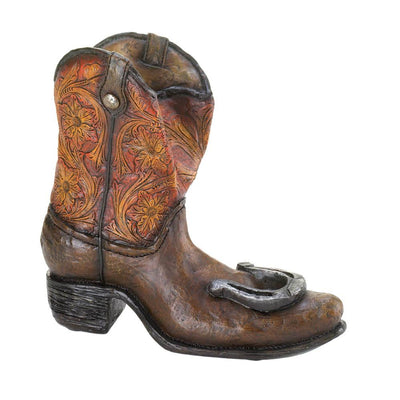 Lucky Cowboy Boot Wine Bottle Holder - crazydecor