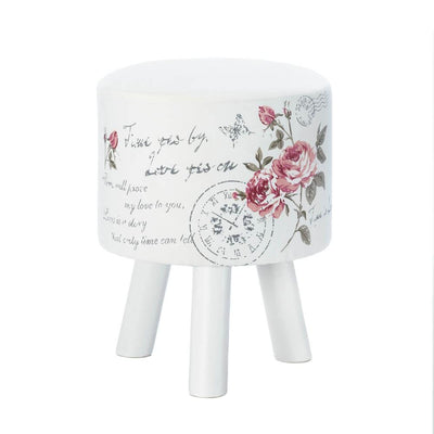 Butterfly Post Foot Stool - crazydecor