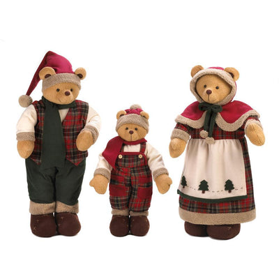 Holiday Bear Decor Family - crazydecor