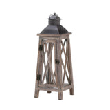 Watchtower Wood Candle Lantern - DreamyDecor