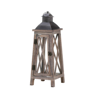 Watchtower Wood Candle Lantern - DreamyDecor