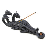 Triple-Head Dragon Incense Burner - crazydecor