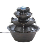 Lotus Bloom Tabletop Water Fountain - crazydecor