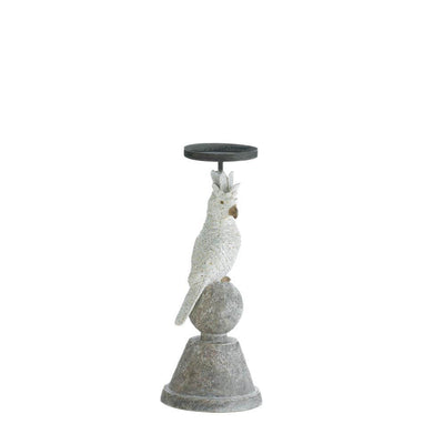 Slender Cockatoo Candle Holder - crazydecor