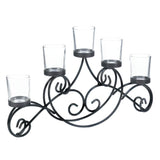 Iron Waves Candle Stand - crazydecor