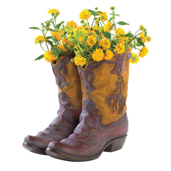 Cowboy Boots Planter - crazydecor