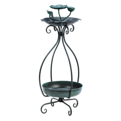 Metal Birdfeeder and Planter - crazydecor