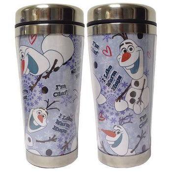 Disney Frozen Olaf 16 Oz. Acrylic Travel Mug - crazydecor