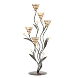 Golden Bouquet Candle Holder - crazydecor