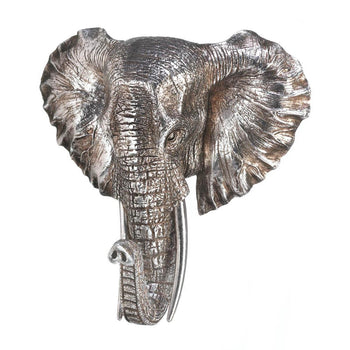 Sensational Elephant Bust Plaque - crazydecor