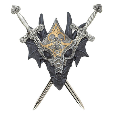 Armored Dragon Wall Crest - crazydecor