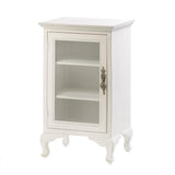 Simply White Storage Cabinet - crazydecor