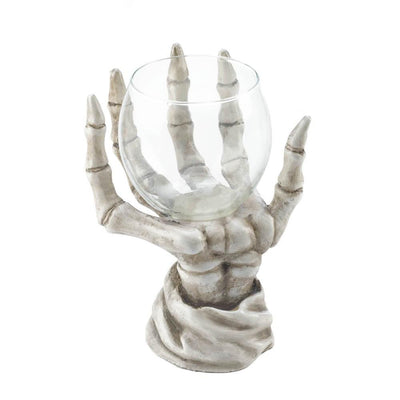 Skeleton Hand Candle Holder - crazydecor