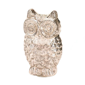 Quilted Owl Figurine - crazydecor