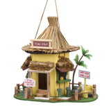 Tiki Hut Birdhouse - crazydecor