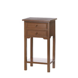 Natural Wooden Side Table - crazydecor