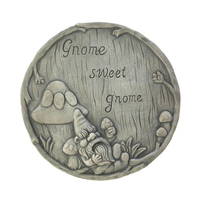 Gnome Sweet Gnome Stepping Stone - crazydecor