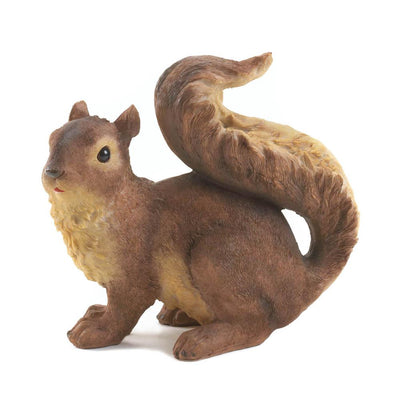 Curious Squirrel Garden Statue - crazydecor