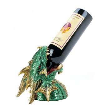 Green Dragon Drinking Wine Holder - crazydecor