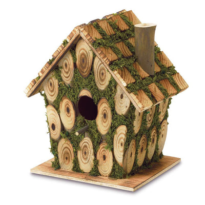 Moss Bird House - crazydecor