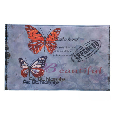 Artistic Butterfly Floor Mat - crazydecor