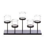 Staggered Pedestal Candle Holder - crazydecor