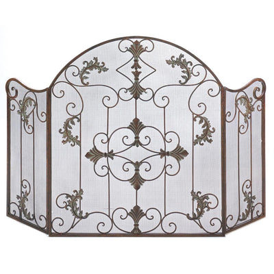 Florentine Fireplace Screen - crazydecor