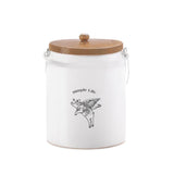 Flying Pig Large Canister - crazydecor