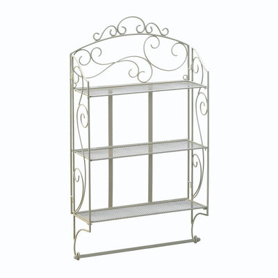 Scrollwork Display Wall Shelf - crazydecor