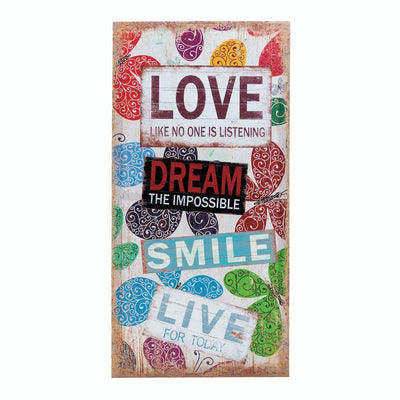 Love Bumper Sticker Wall Art - crazydecor