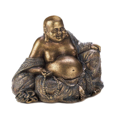 Smiling Buddha Statue - crazydecor