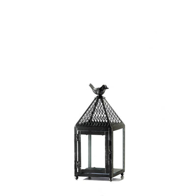 Black Bird Iron Lantern (S) - crazydecor