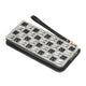 Ladies Checker Crystal Wallet - crazydecor