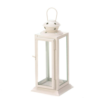 White Starlight Candle Lantern - DreamyDecor