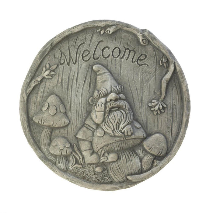 Welcome Gnome Stepping Stone - DreamyDecor