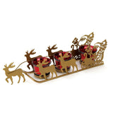 Shimmering Sleigh Candle Holder - crazydecor