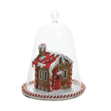 Gingerbread House Bell Jar - crazydecor