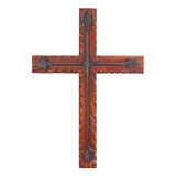 Wood Iron Wall Cross - DreamyDecor